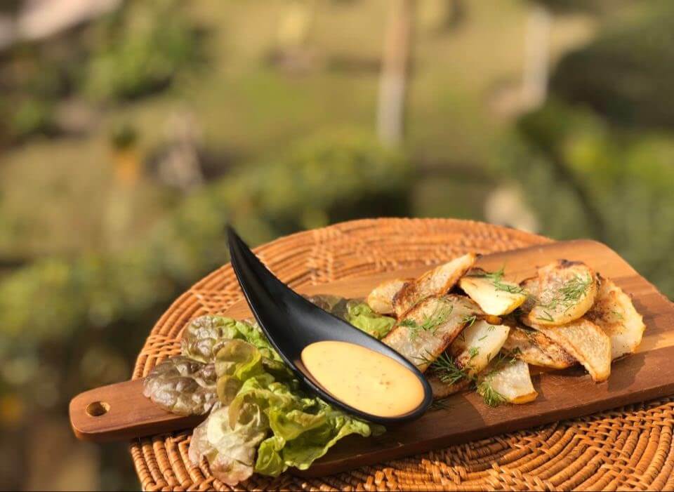Baked Kohlrabi
