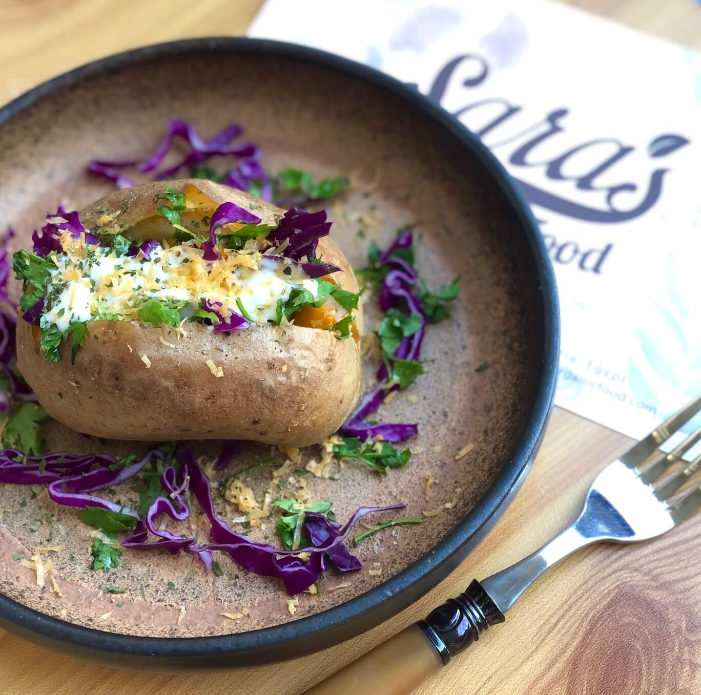 Stuffed Jacket Potato