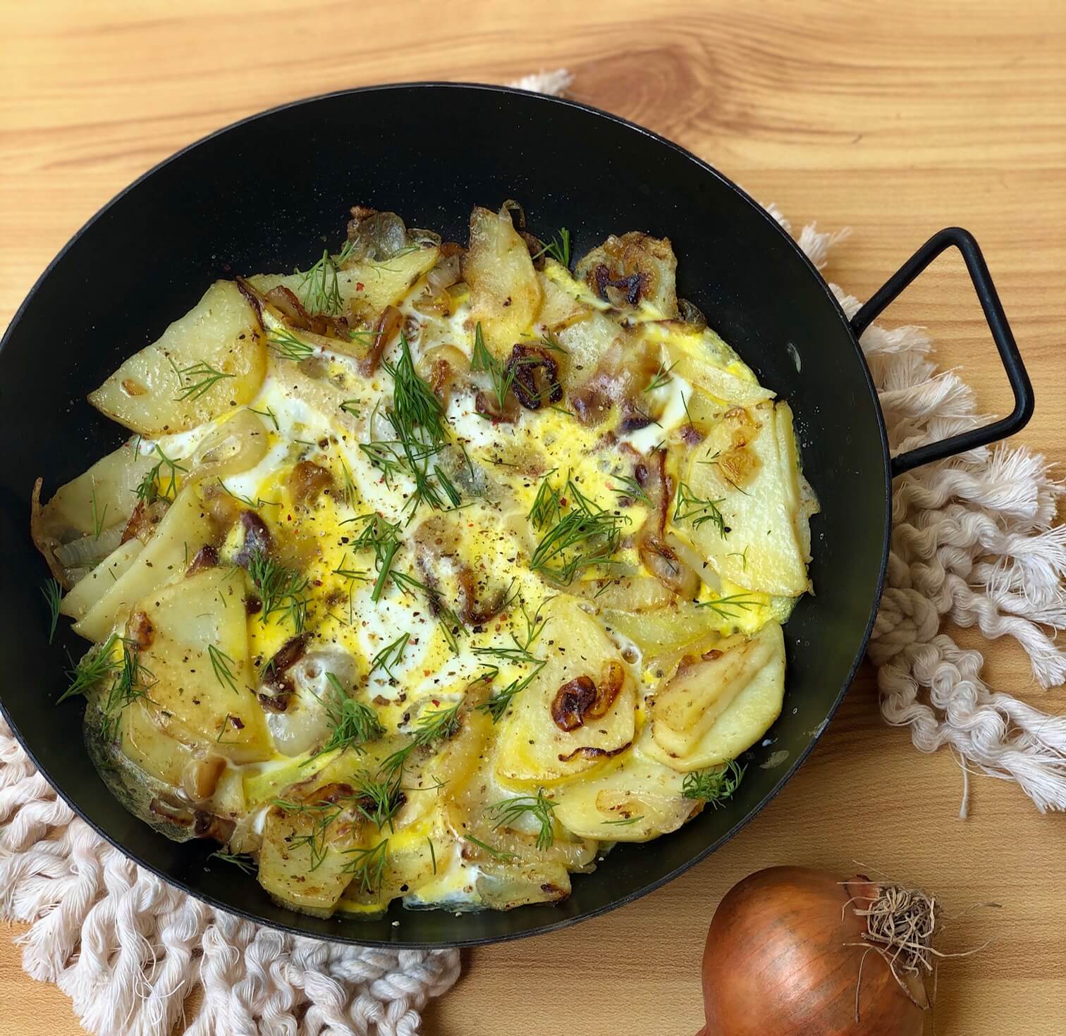 Onion & Potato Skillet