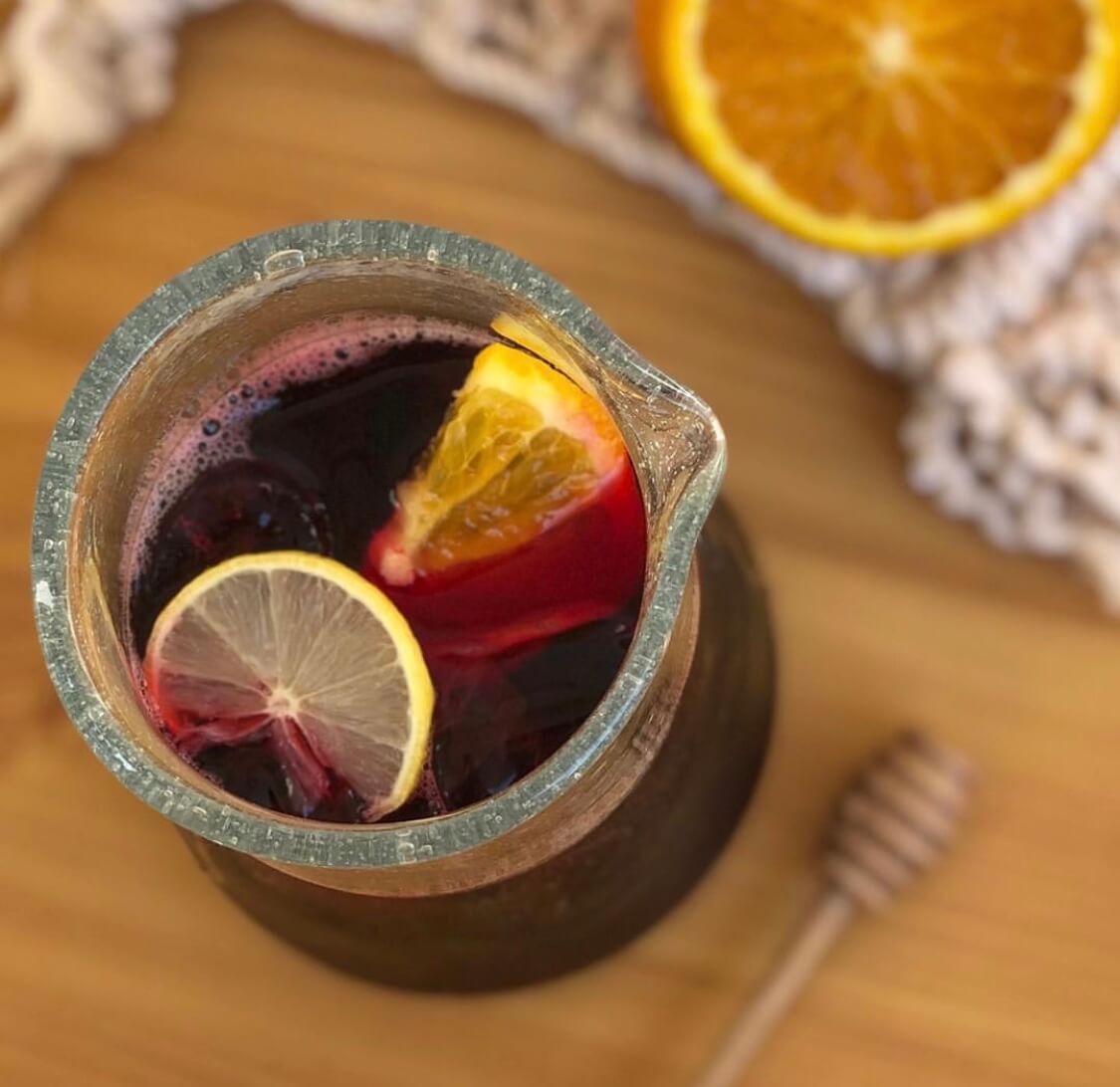Zesty Hibiscus Mocktail