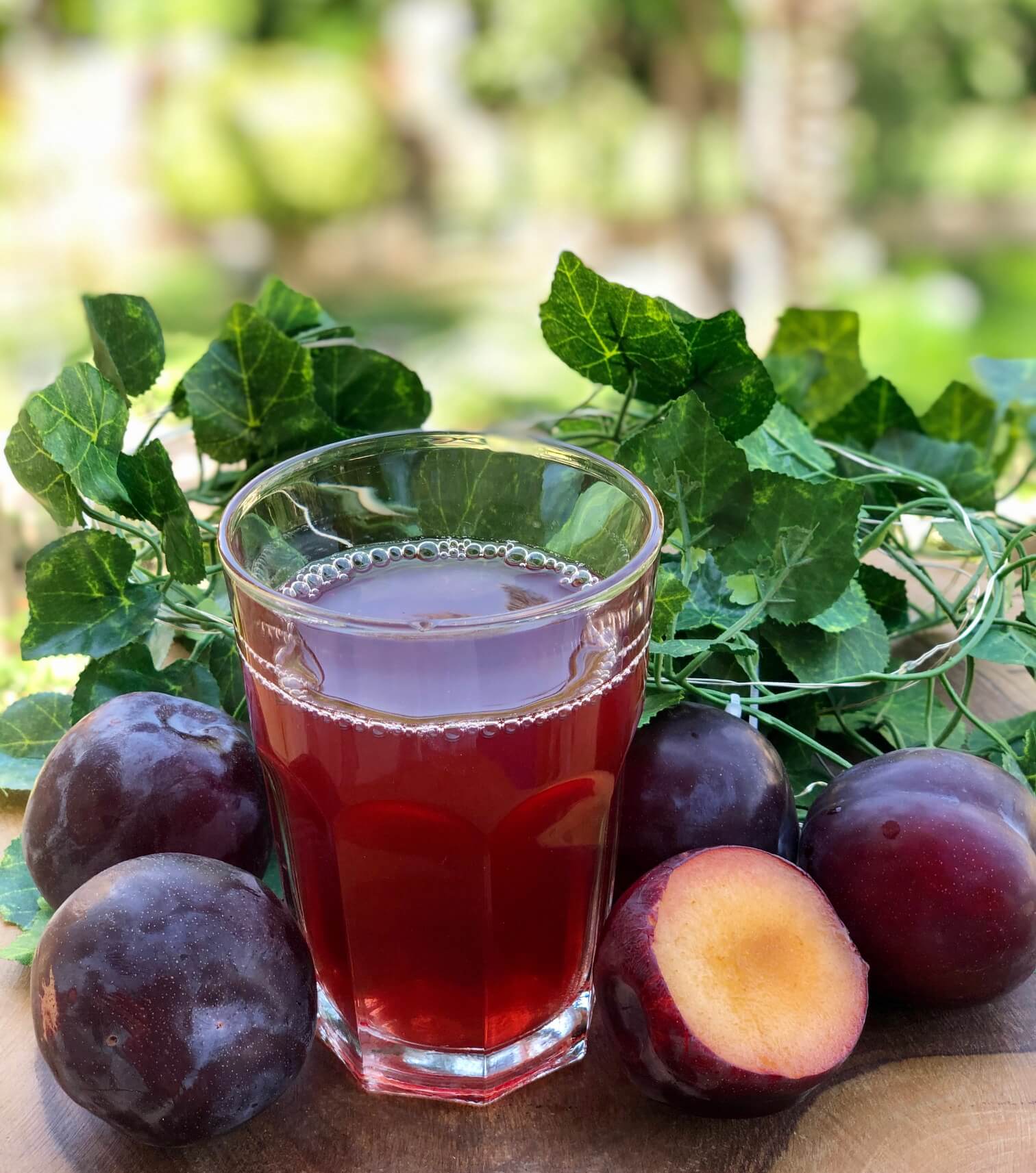 Fresh Plum Juice