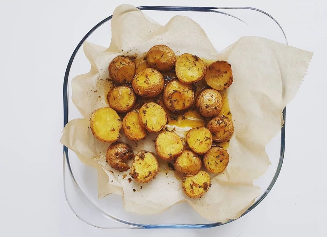 Mint Baby Potatoes