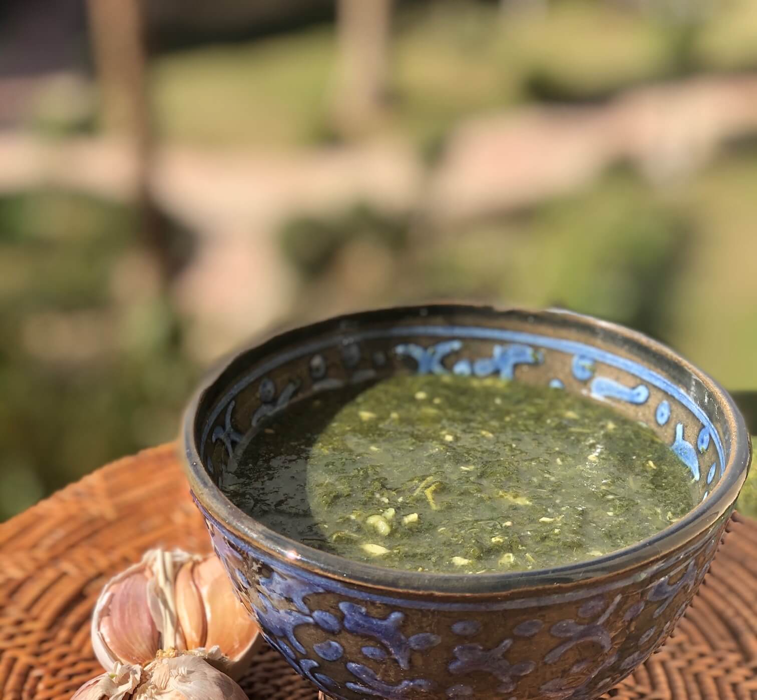Easy Egyptian Molokheya