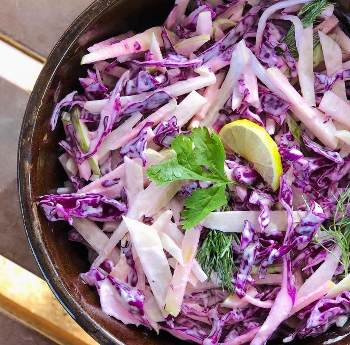 Kohlrabi Slaw