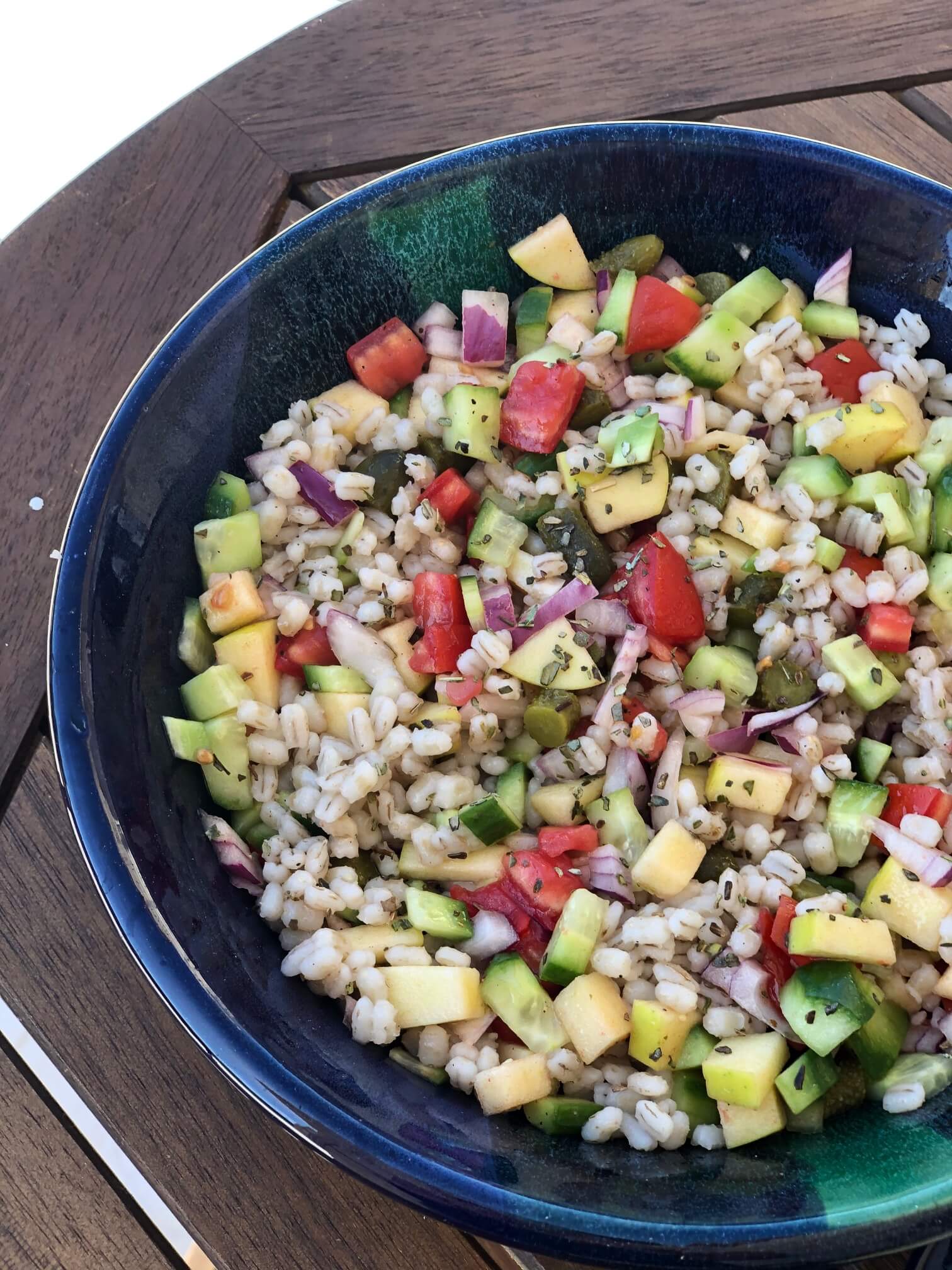 Veggie Barley Salad