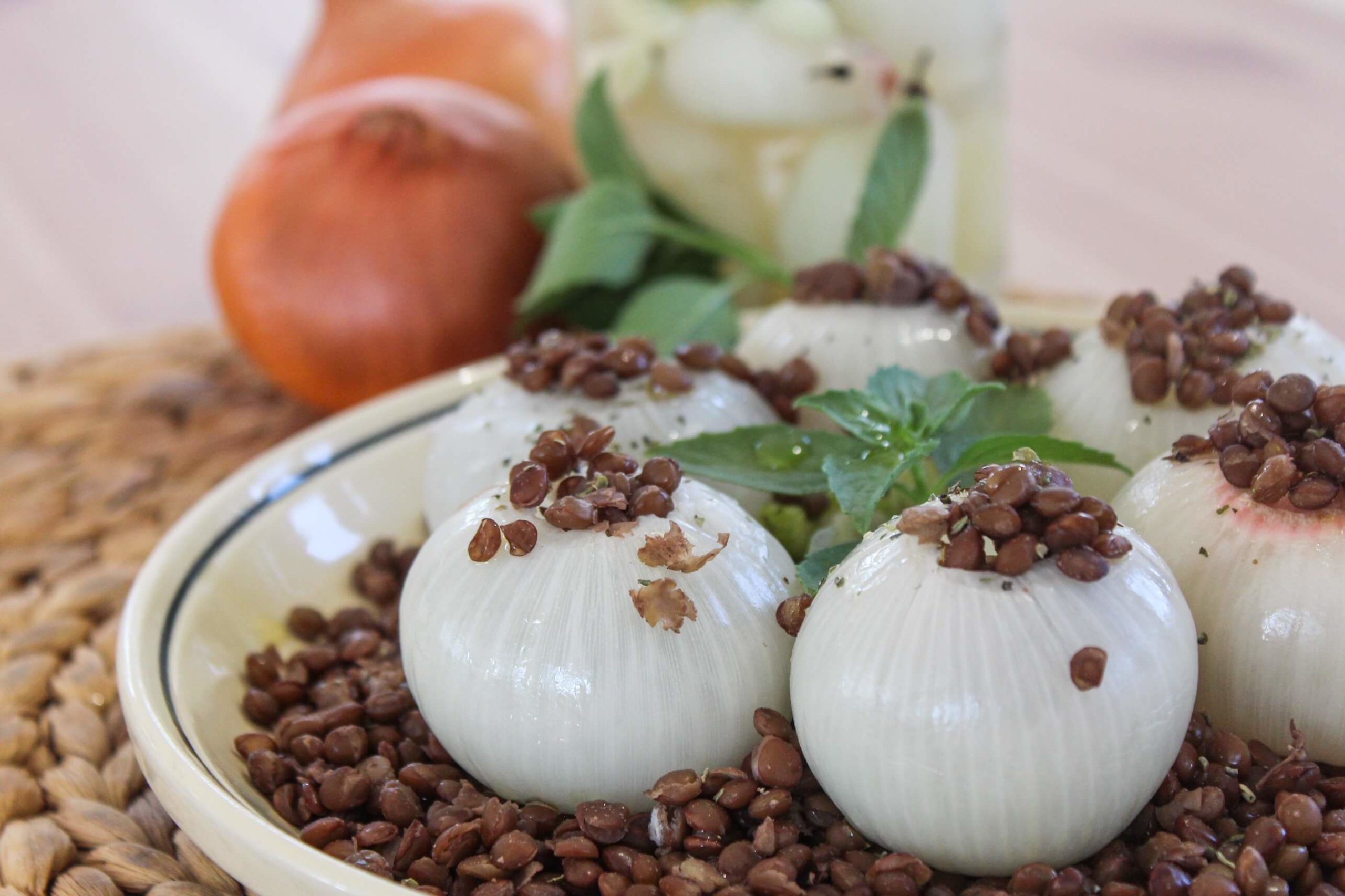Stuffed Baked Onions